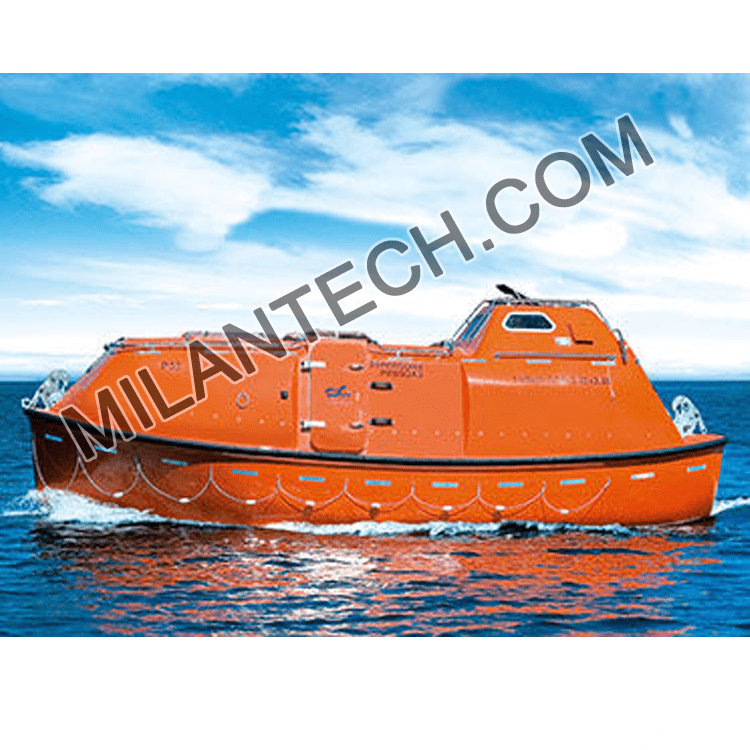 VIKING NORSAFE MIRIAM8.5 TOTALLY ENCLOSED LIFEBOAT MAXIMUM 73 PERSONS شرکت میلان صنعت
